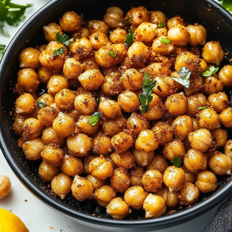 Air Fryer Chickpeas