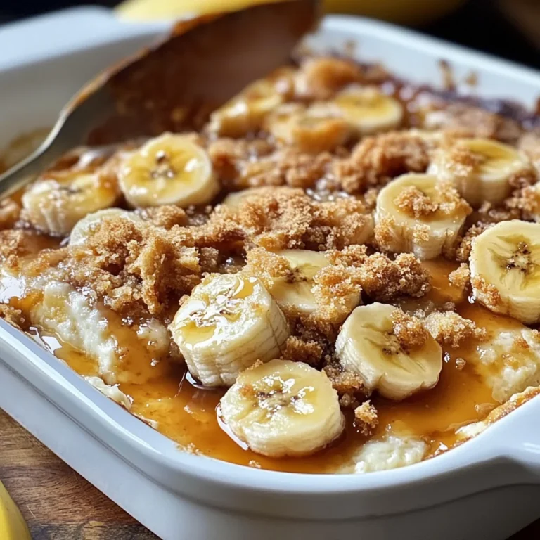 Bananas Foster Cobbler