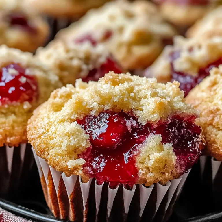 Cherry Cobbler Muffins