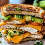 Chicken Avocado Melt Sandwich