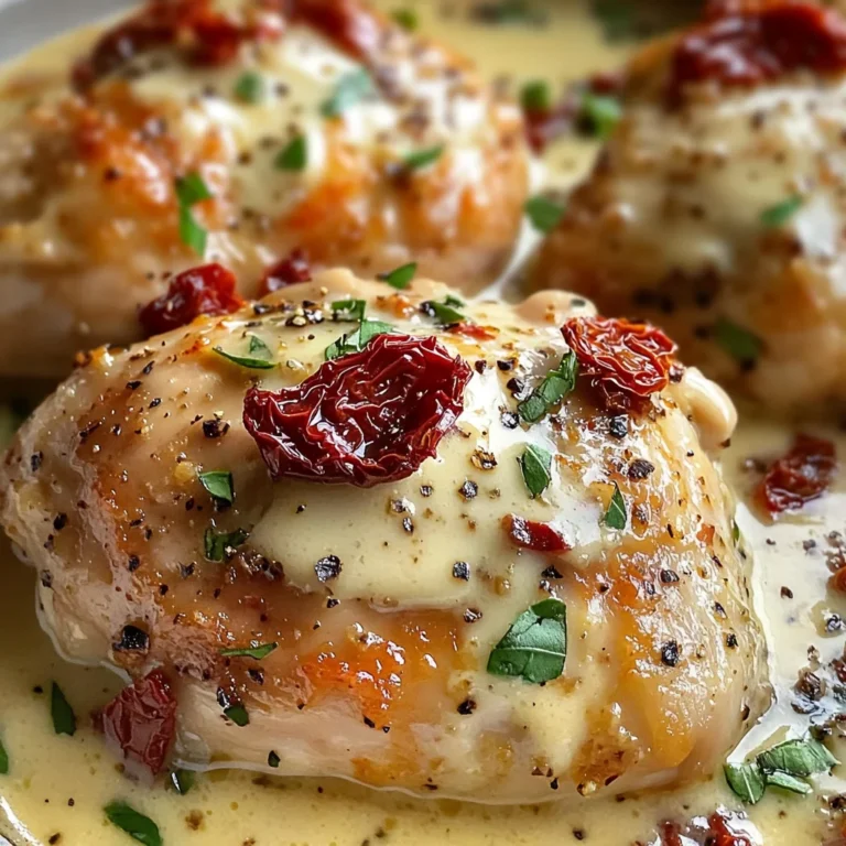 Creamy Marry Me Chicken