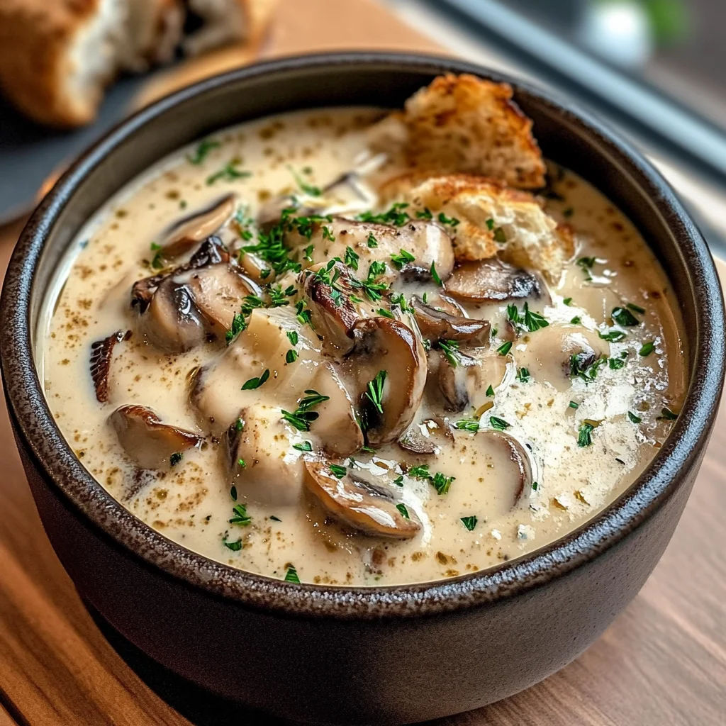 Creamy Mushroom Soup