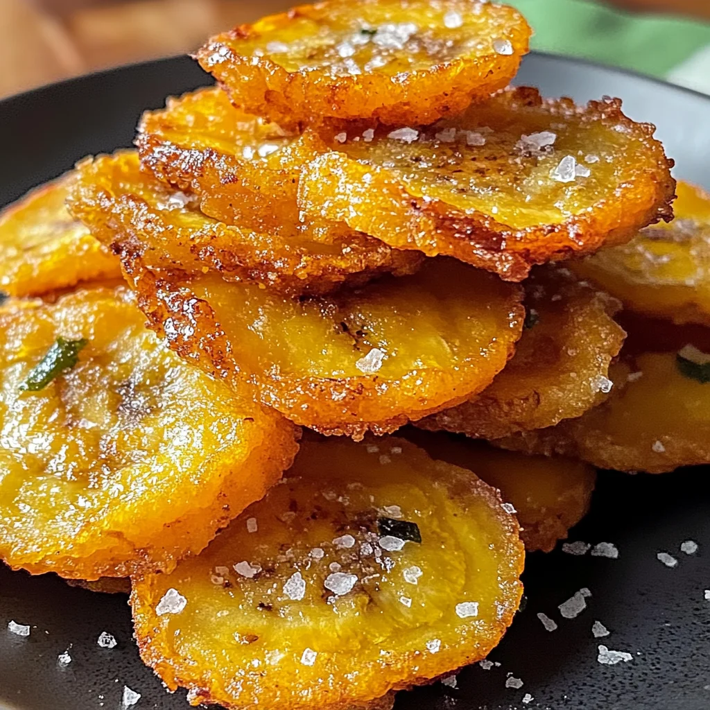 Crispy Fried Patacones