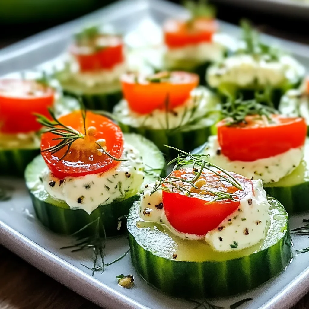 Cucumber Bites