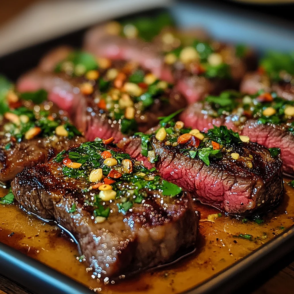 Garlic Butter Brazilian Steak