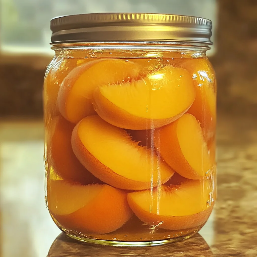 How to Can Peaches