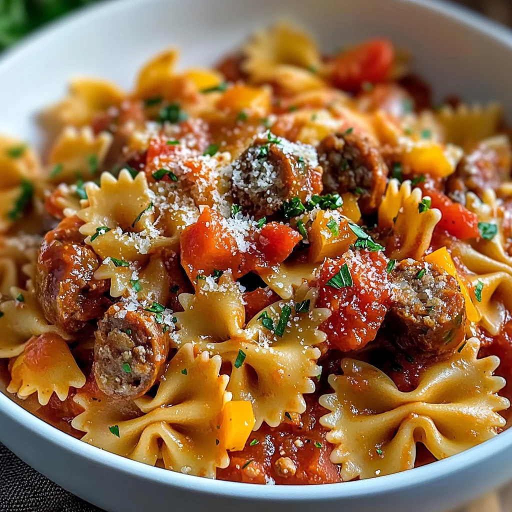 Italian Sausage Pasta