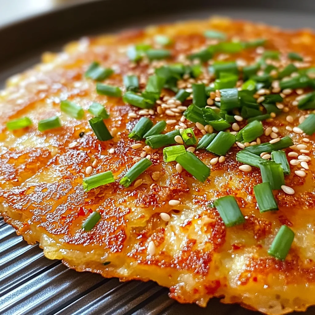 Kimchi Pancake (Kimchijeon)