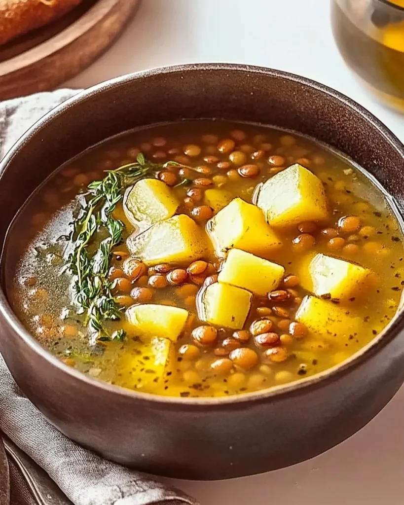 Lentil Potato Soup