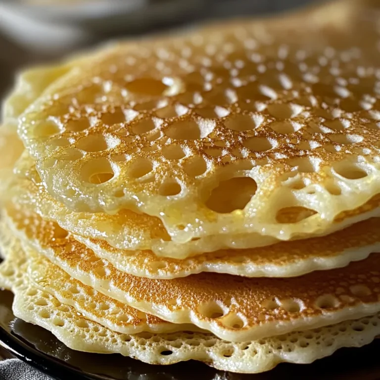 Moroccan Pancakes (Baghrir)