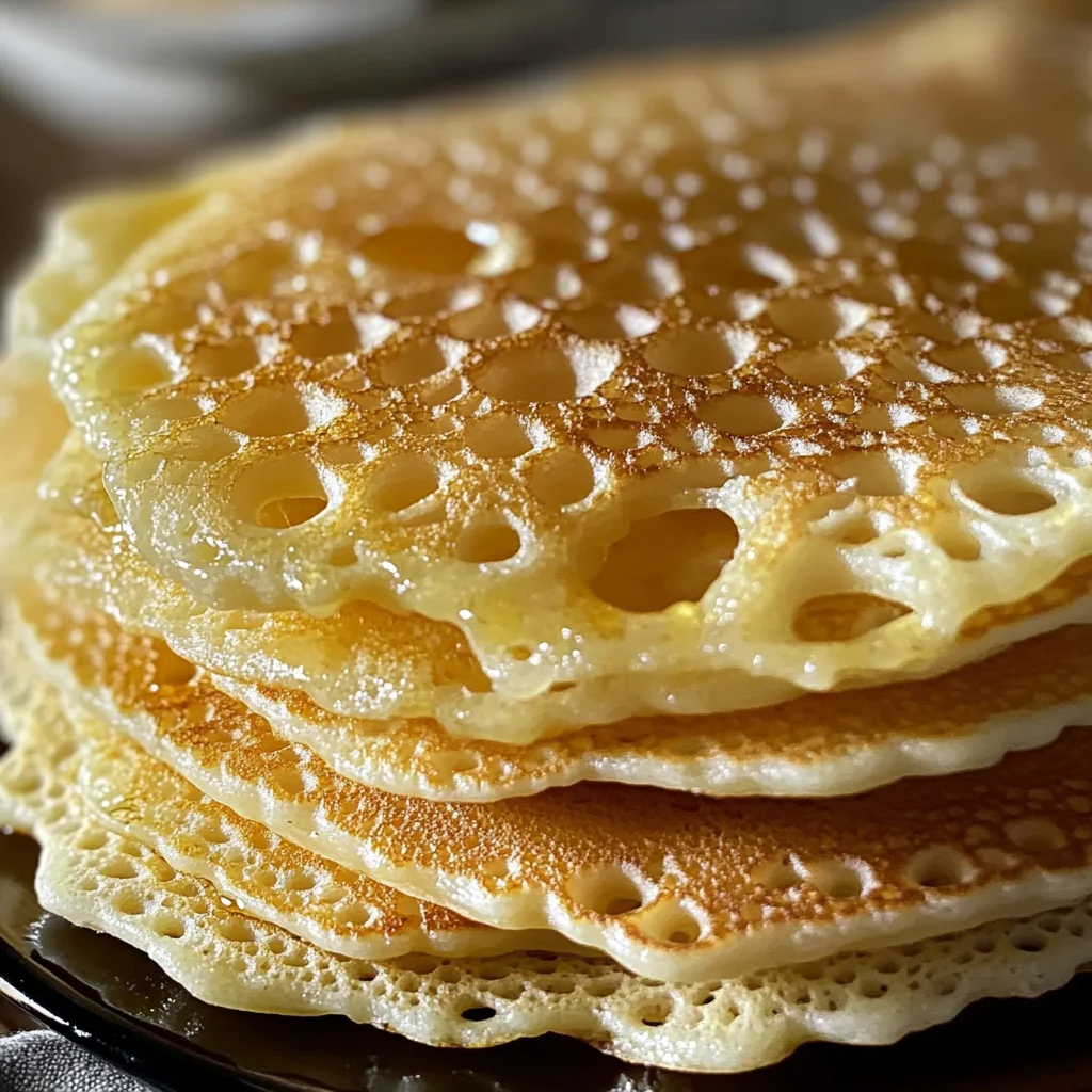 Moroccan Pancakes (Baghrir)