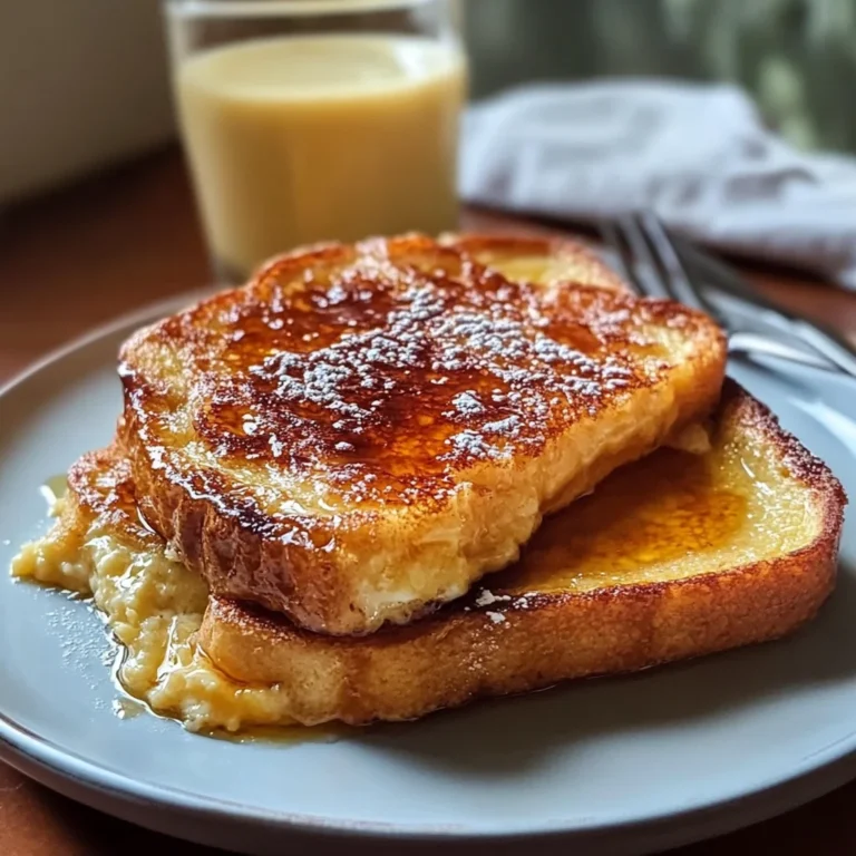 Overnight Crème Brûlée French Toast