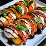 Peach Caprese Salad