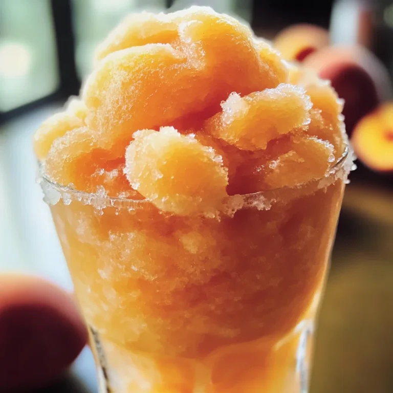 Peach Slush