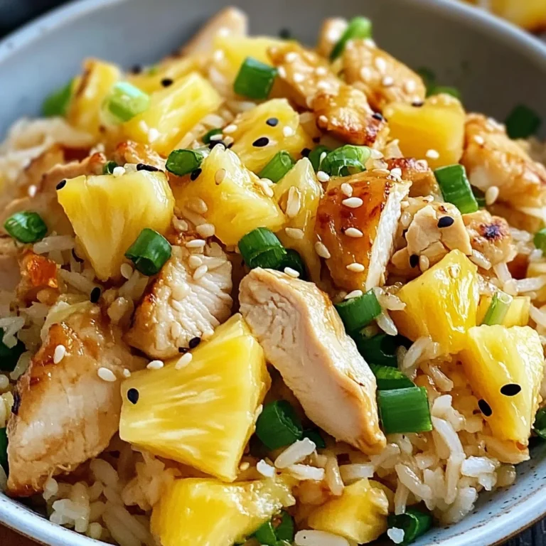 Pineapple Chicken Rice