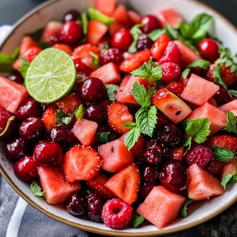 Red Fruit Salad