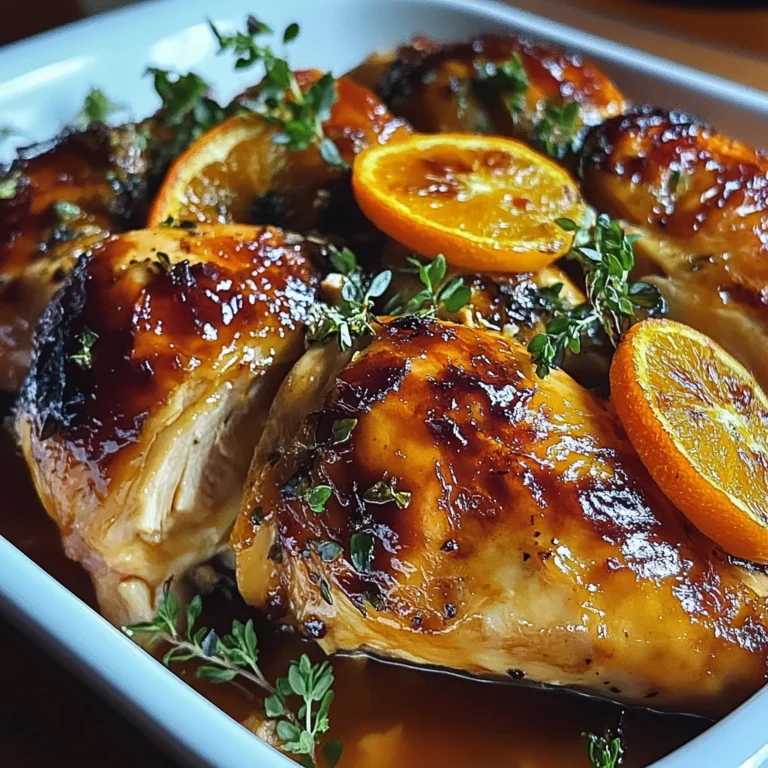 Roasted Orange Chicken