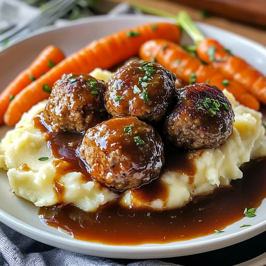 Salisbury Meatballs