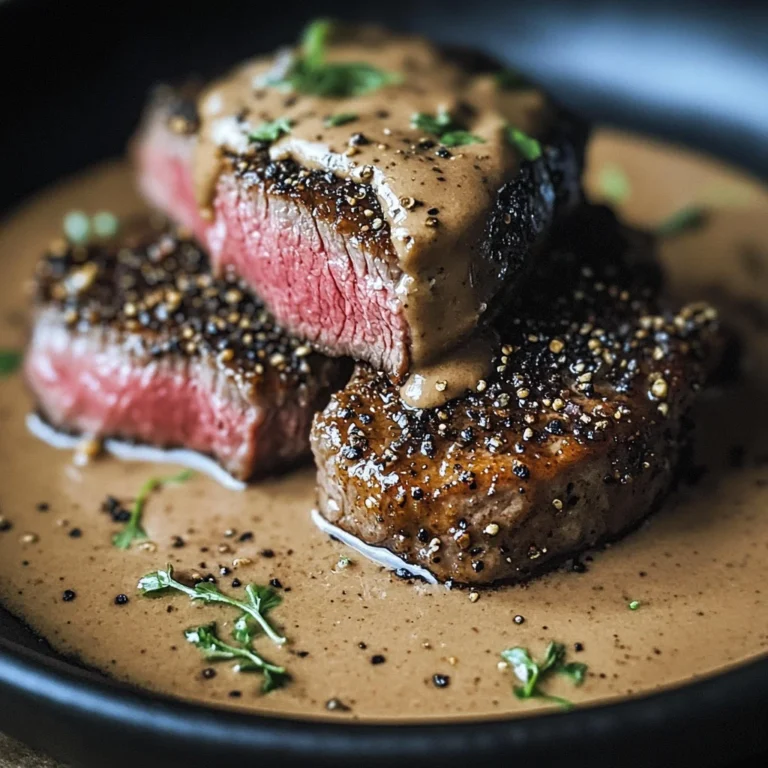 Steak au Poivre