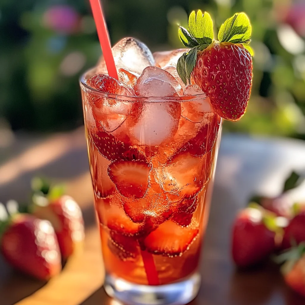 Strawberry Tea