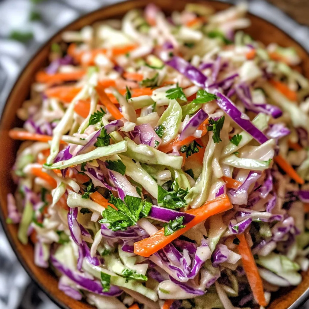 Sweet and Tangy Coleslaw Recipe