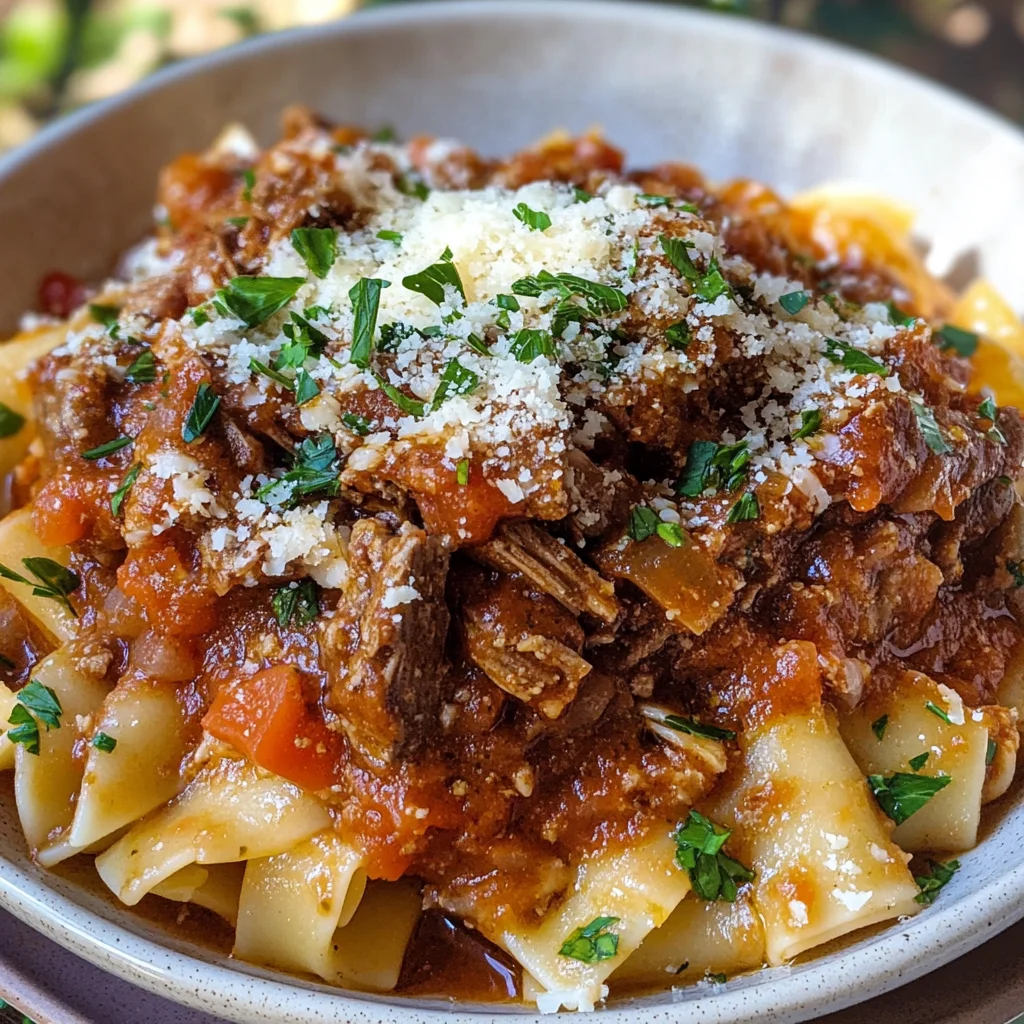 The Best Braised Beef and Pork Ragu Recipe