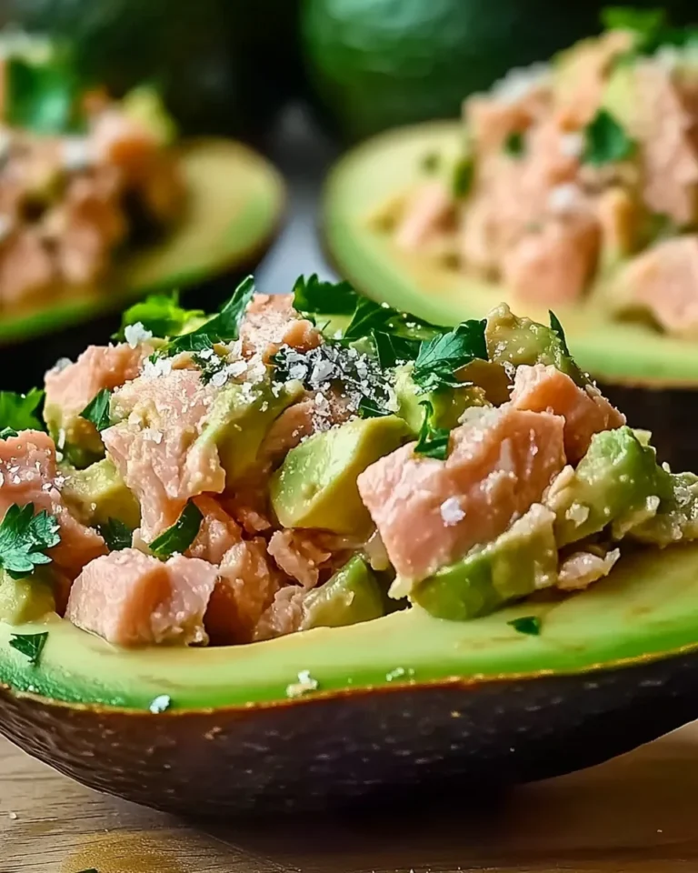 Tuna Avocado Boats