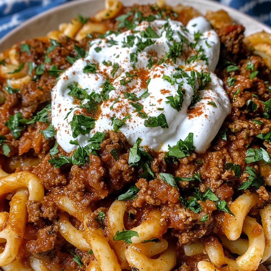 Turkish Pasta