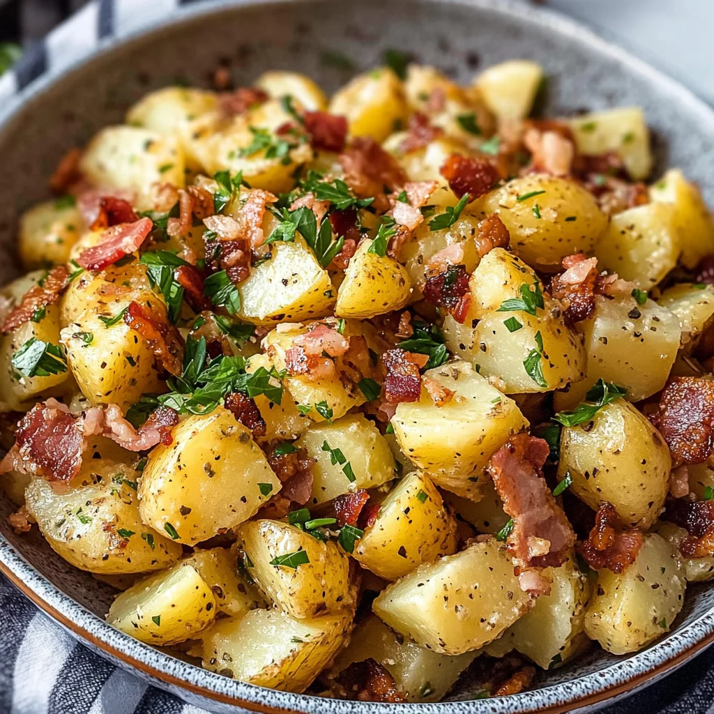 Warm German Potato Salad