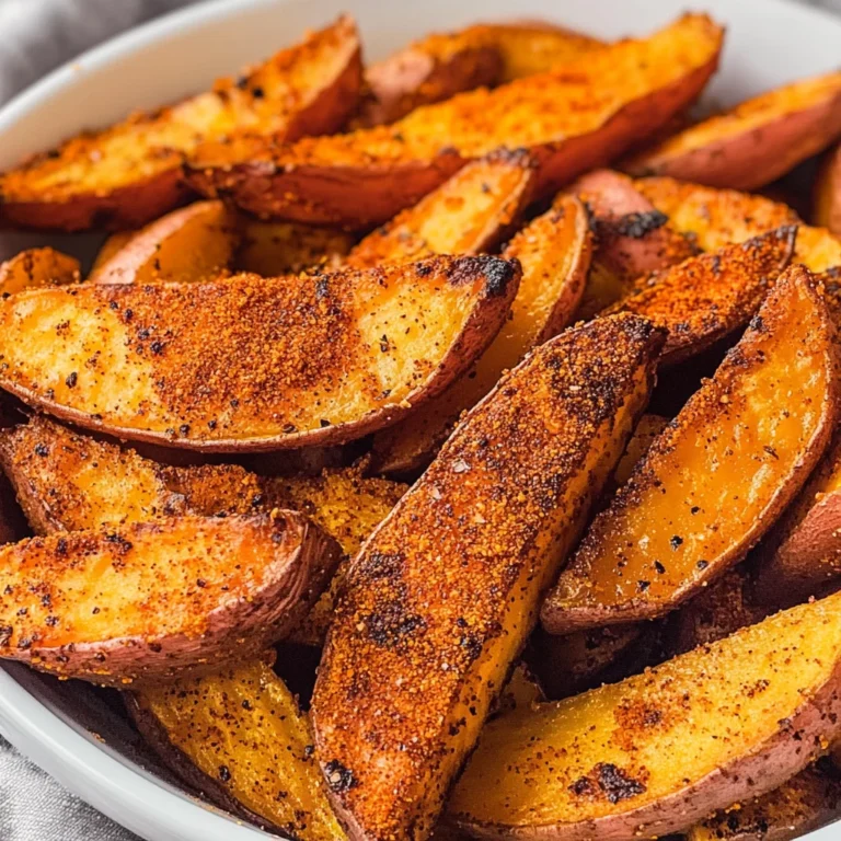Air Fryer Sweet Potato Wedges