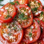 Easy Marinated Tomatoes