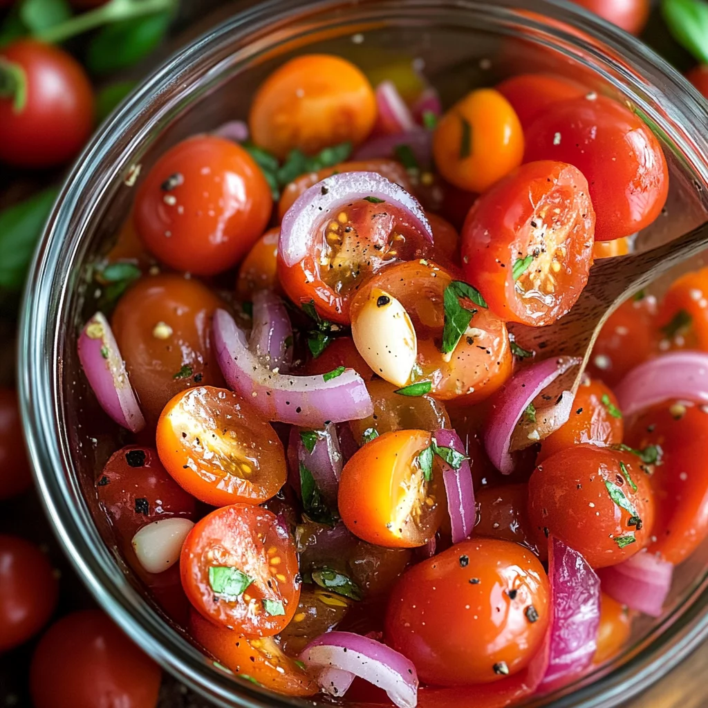 Marinated Cherry Tomatoes