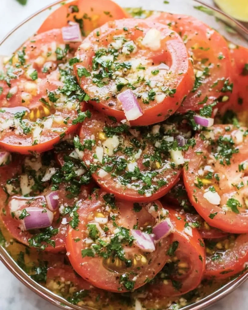Marinated Tomatoes