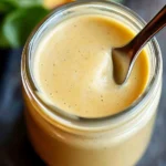 Peach Vinaigrette - Creamy Peach Salad Dressing