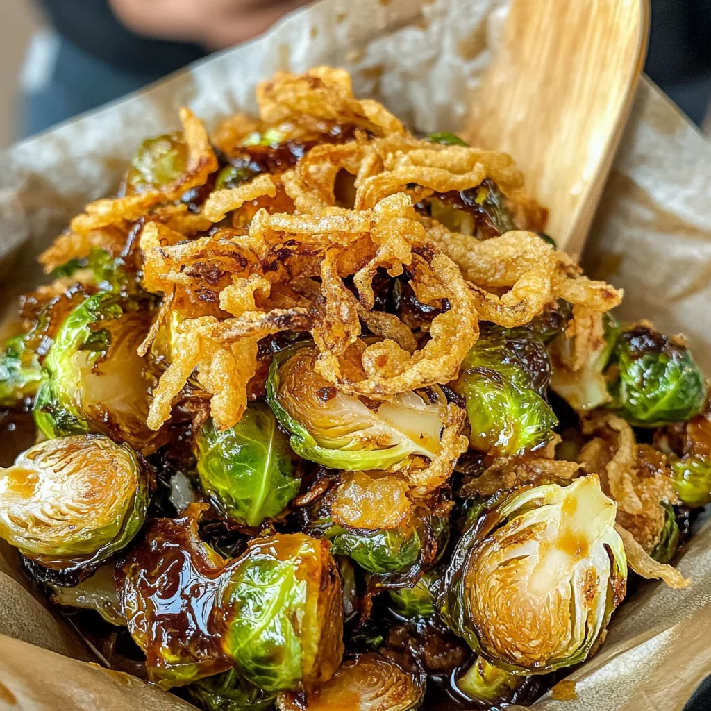 Red Lobster Copycat Brussel Sprouts {Air Fryer}
