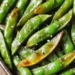 Roasted Sugar Snap Peas (so irresistible!)