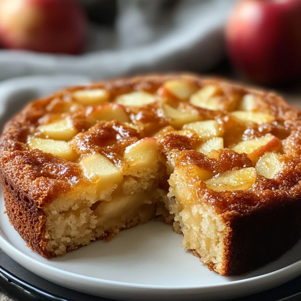 3 Ingredient Apple Cake