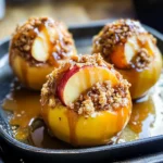 Apple Crisp Stuffed Baked Apples