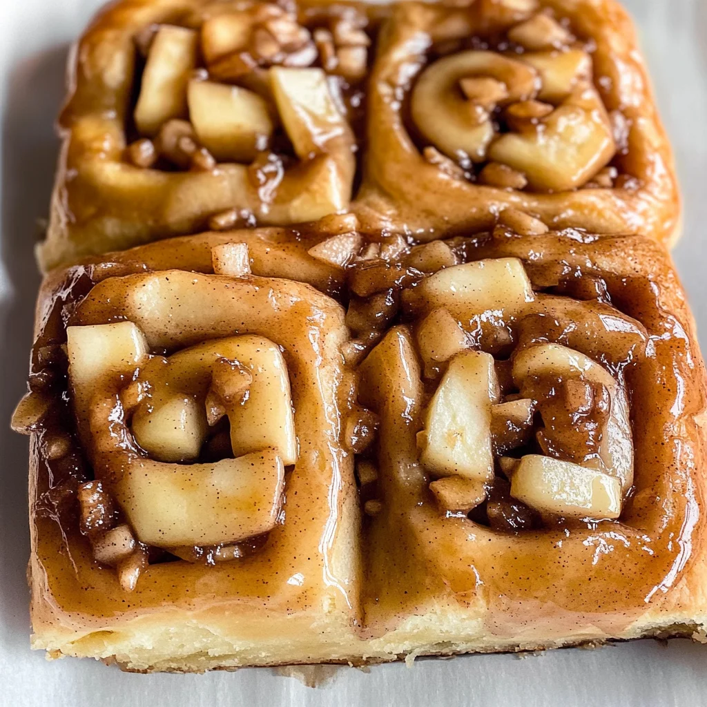 Apple Pie Cinnamon Rolls