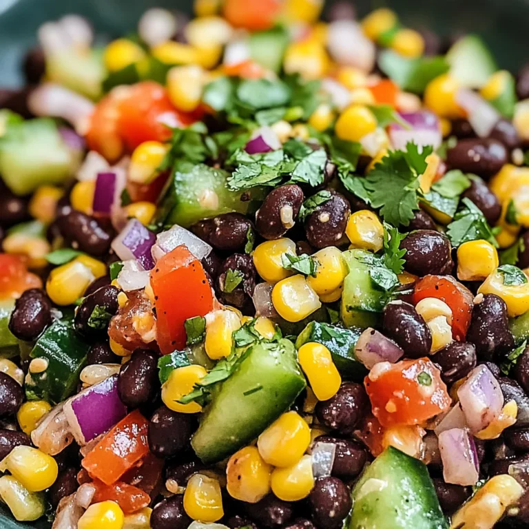 Black Bean Corn Salad Recipe