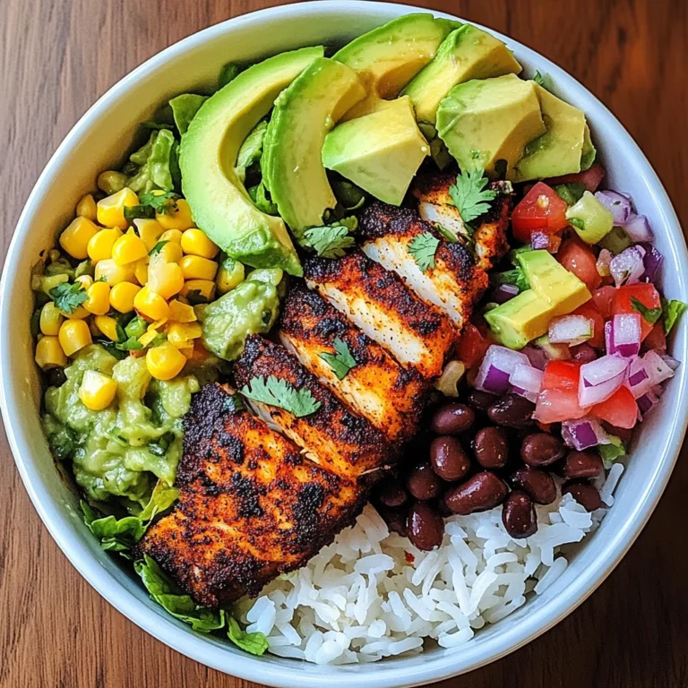 Blackened Fish Taco Bowls