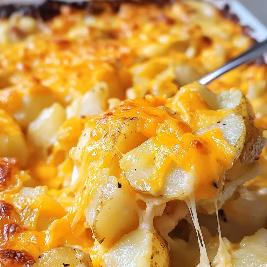 Cheesy Crockpot Potatoes