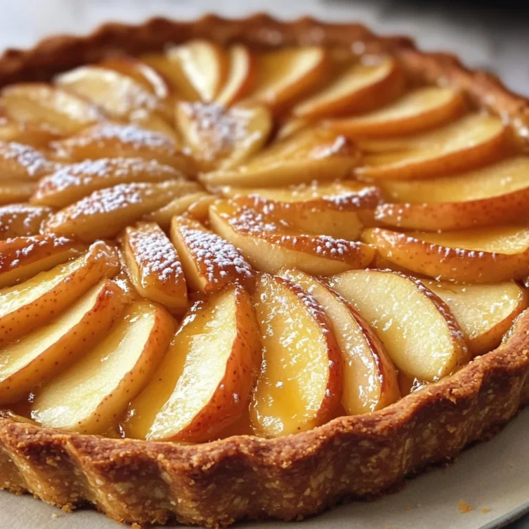 Classic Tarte aux Pommes (French Apple Tart)