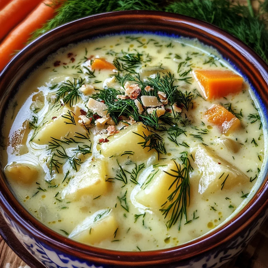 Creamy Potato & Dill Soup ('Koperkowa')