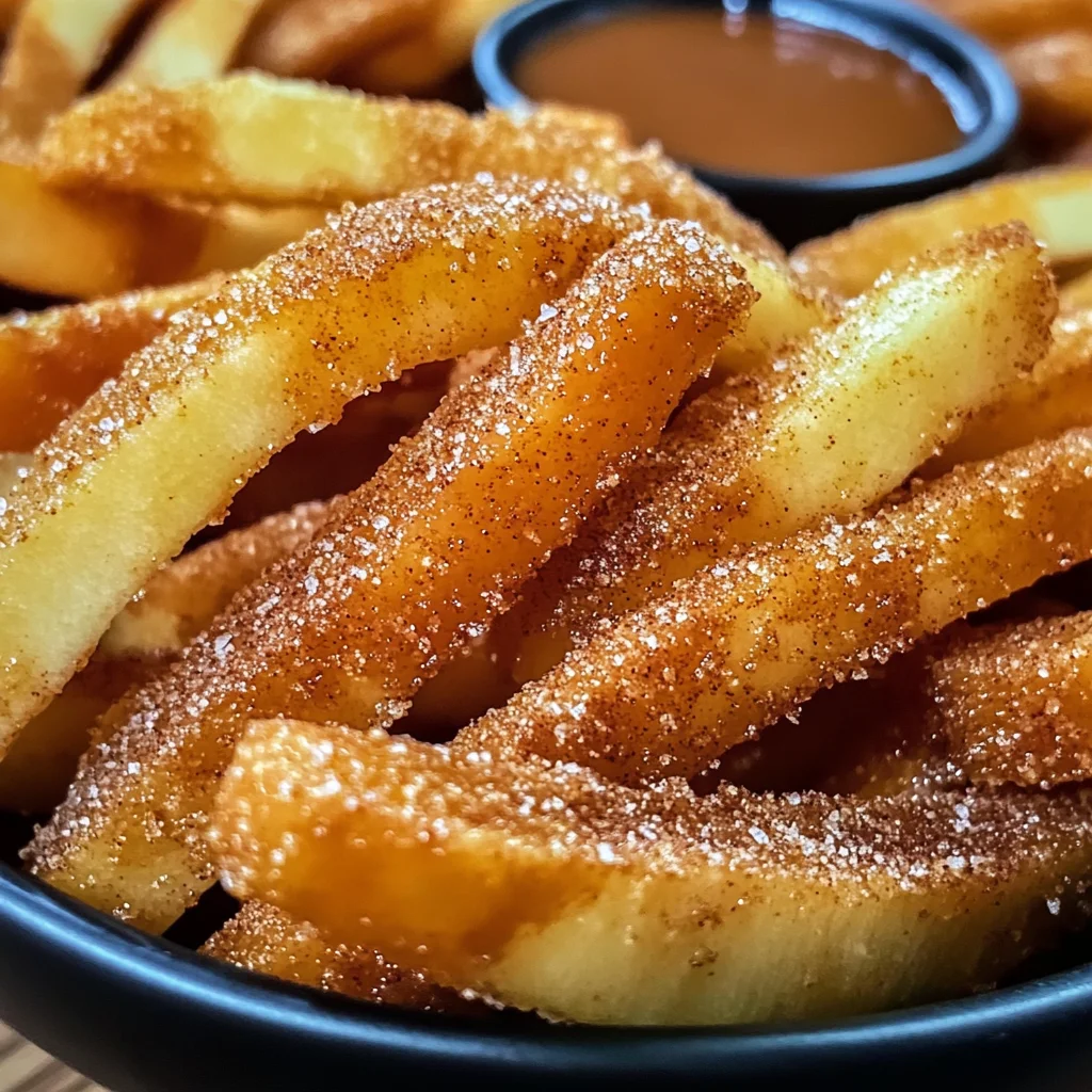 Crispy Air Fryer Apple Fries