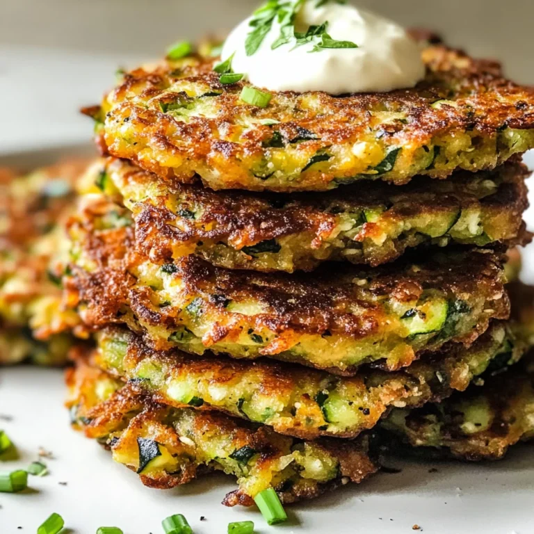 Crispy and Easy Zucchini Fritters Recipe