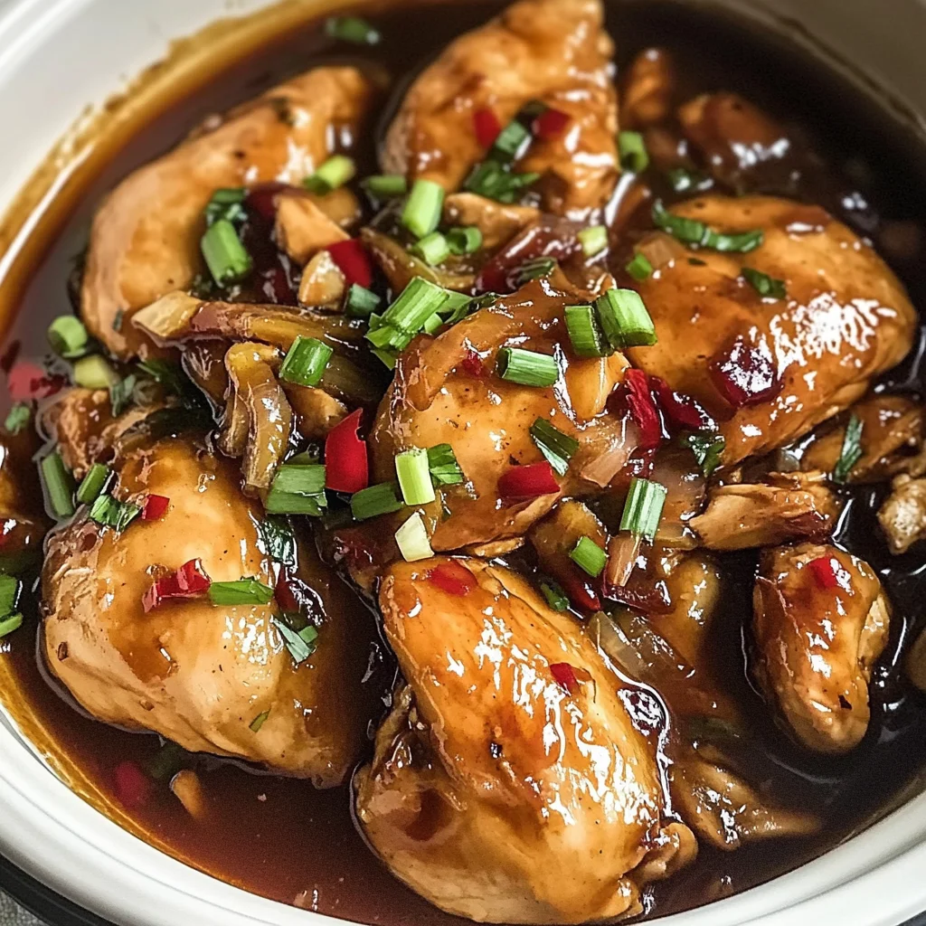 Crock Pot Bourbon Chicken Recipe is a must-try dish!