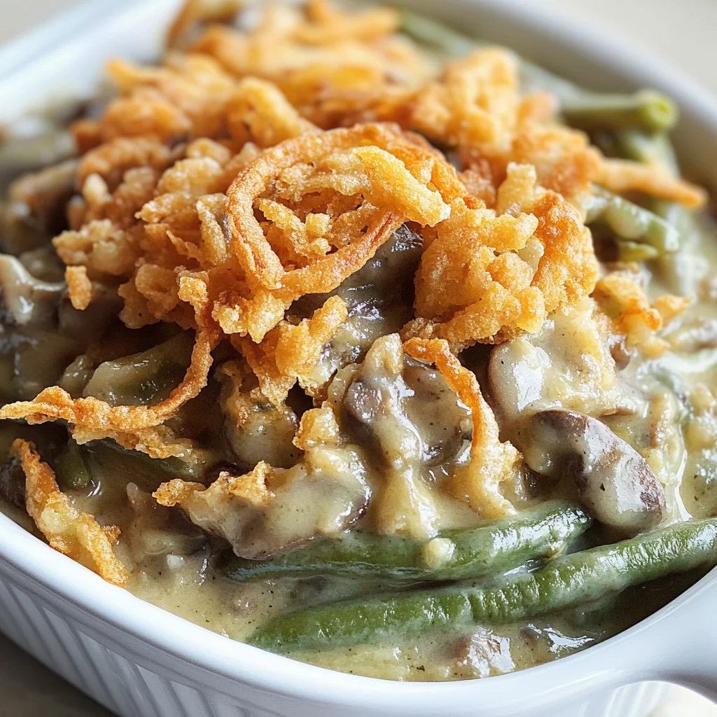 Crockpot Green Bean Casserole