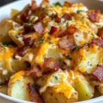 Crockpot Loaded Potatoes