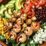 Grilled Mexican Shrimp Salad